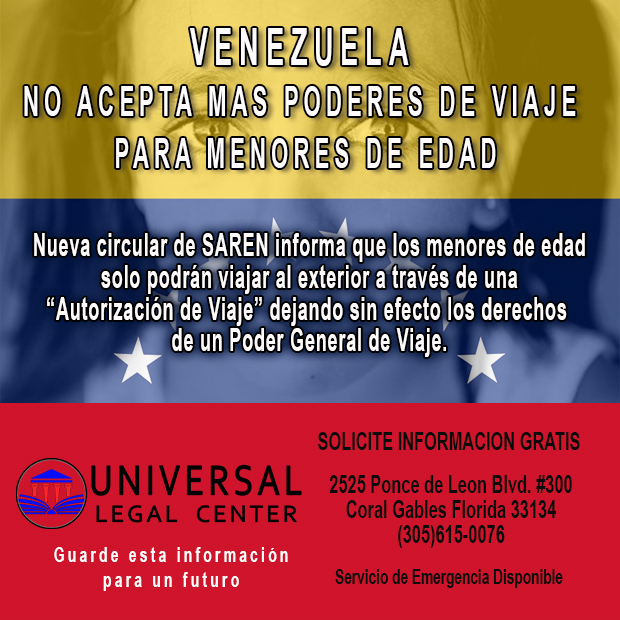 Autorizacion De Viaje Para Menores | Universal Legal Center